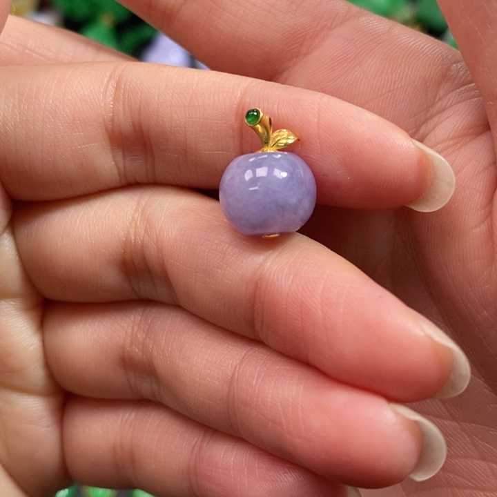 颈饰未镶嵌翡翠吊坠