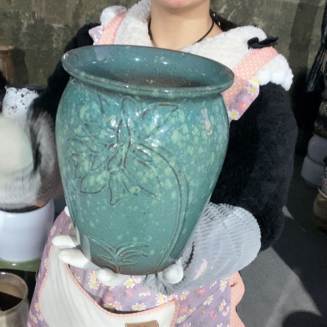 紫砂花盆正品口20高25