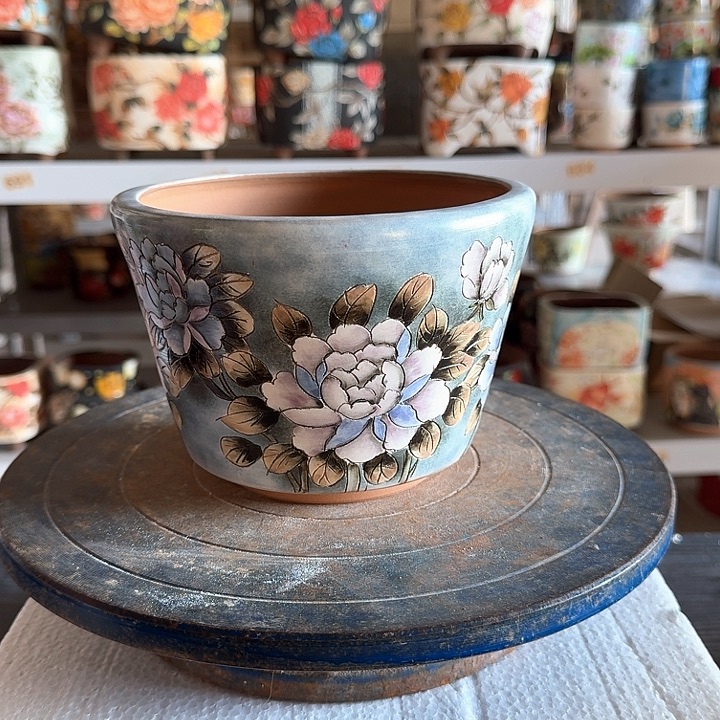 花盆紫砂景德镇陶瓷美术