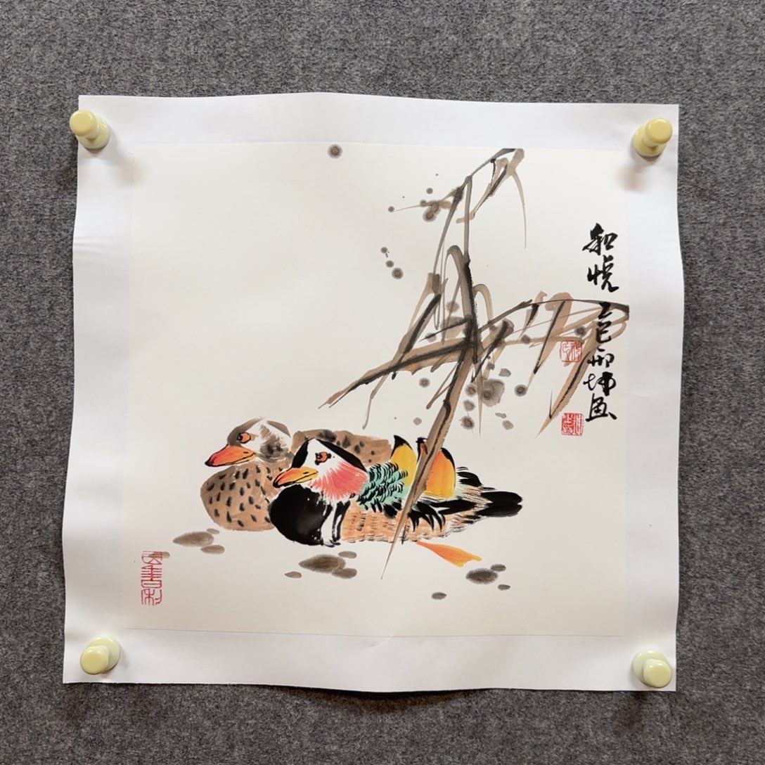 国画zz邢坤老师手绘作品