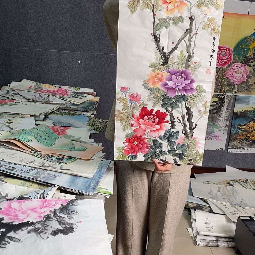 国画手写手绘国画作品107