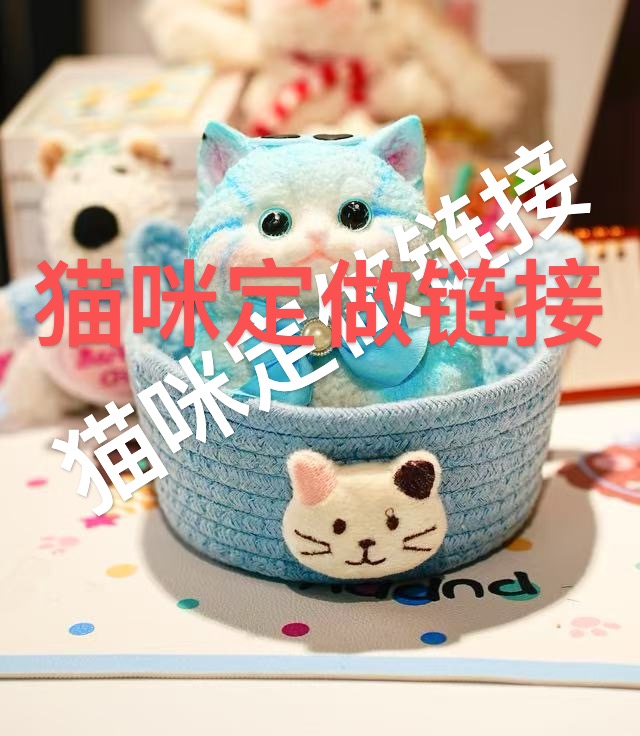 定制仿真猫咪捏捏乐手绘猫咪巨无霸胖猫解压玩具