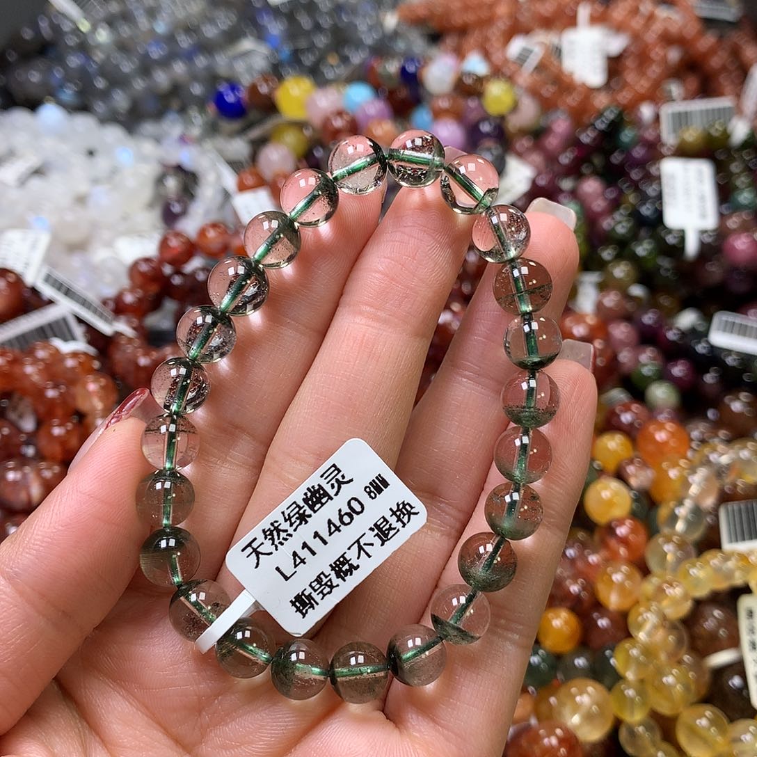 水晶手链未镶嵌，