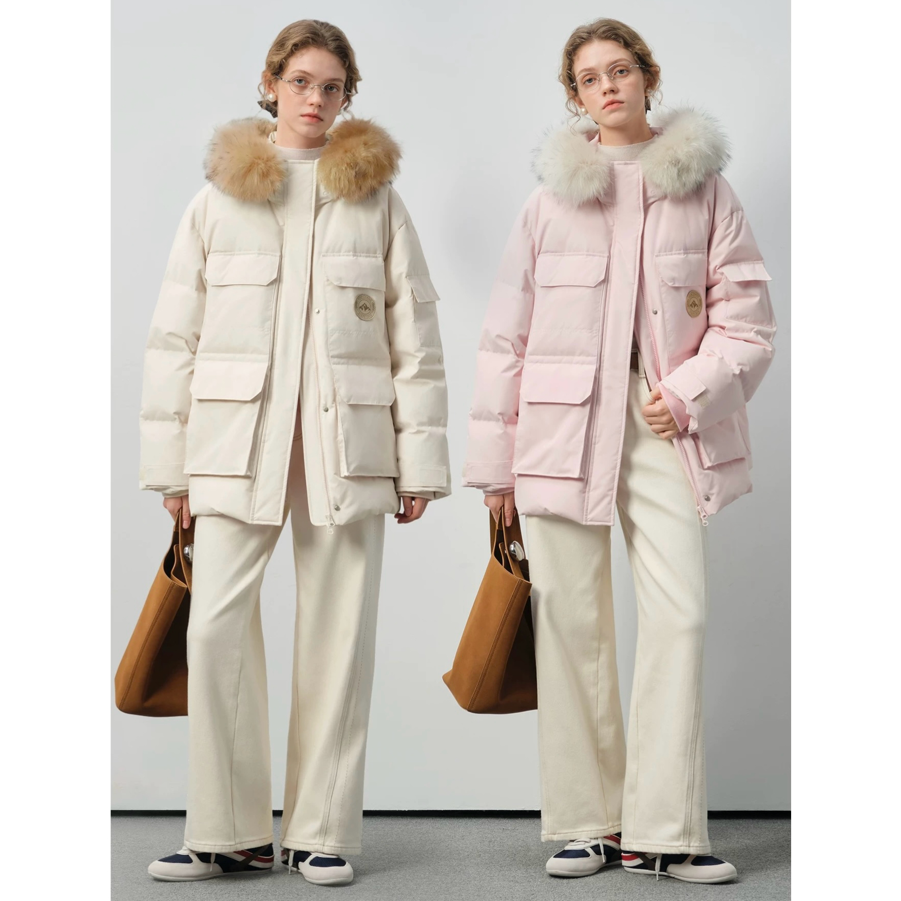 HENIMAN/恒依曼 冬季新品 小个子 三防派克连帽羽绒服 7732