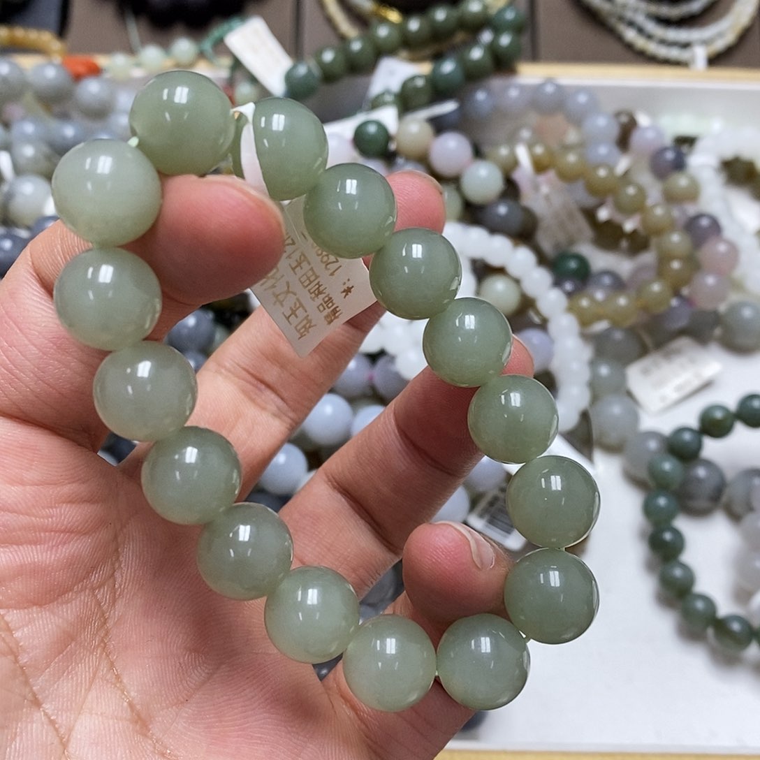 和田玉手链未镶嵌