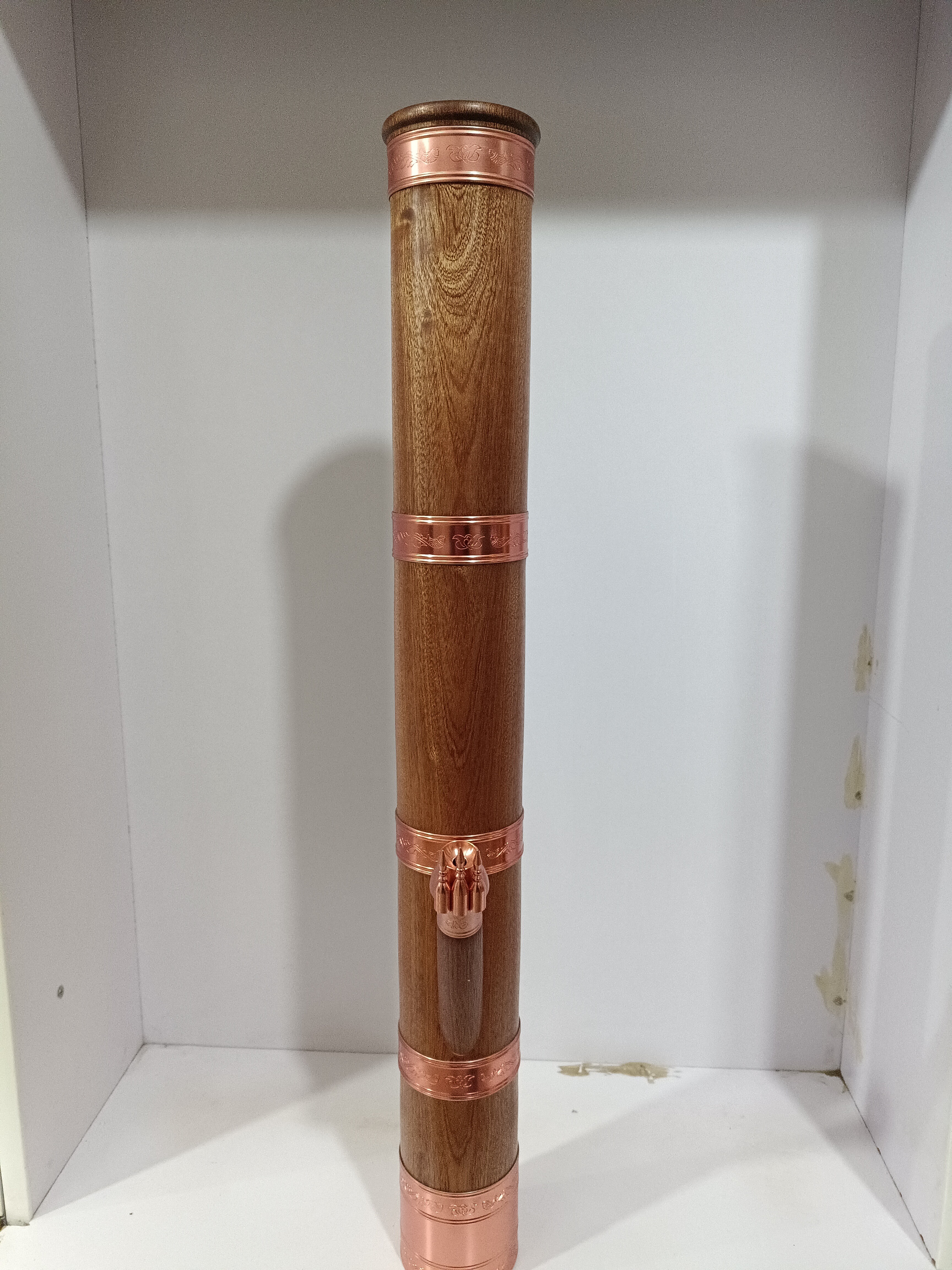 香花梨木，中号，高68外口径8.2内口径6.2