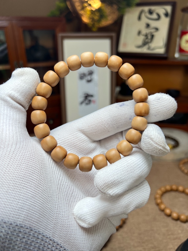 （大君出品）猴头云天手串略微反油猴头手串