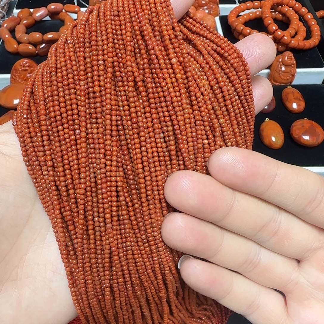 南红玛瑙未镶嵌手链