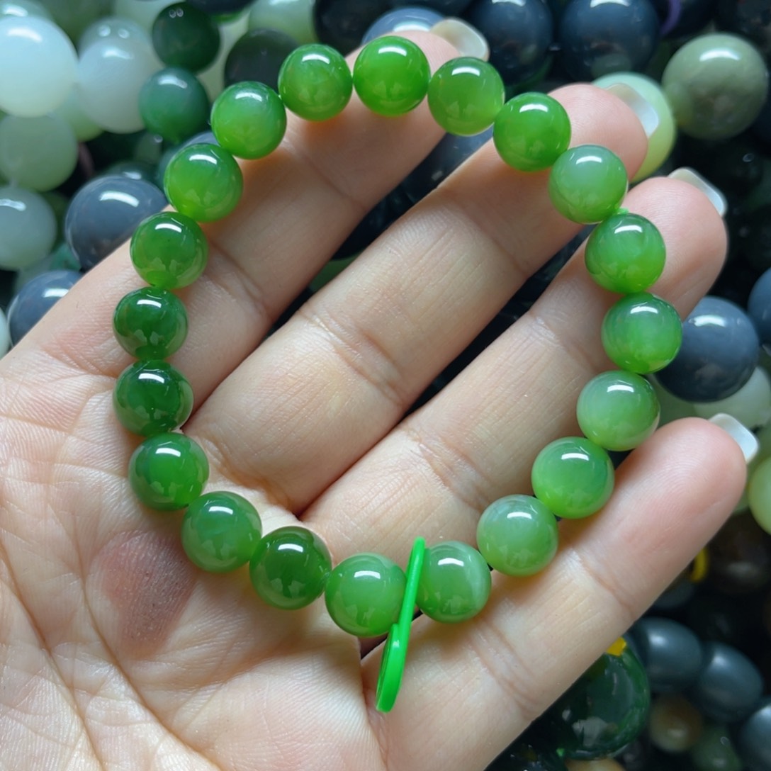 和田玉手链未镶嵌