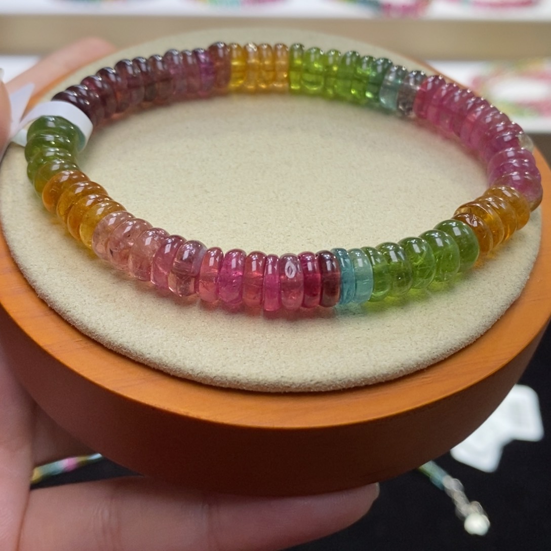 【闪购商品】碧玺手串未镶嵌两天看货期