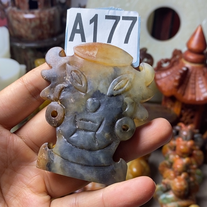 玛瑙/玉髓未镶嵌挂件