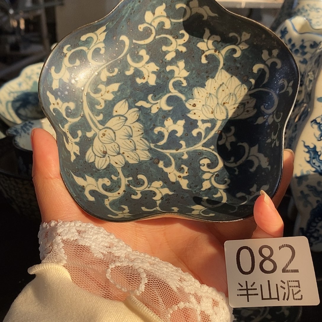 陶手工手绘青花高温陶瓷