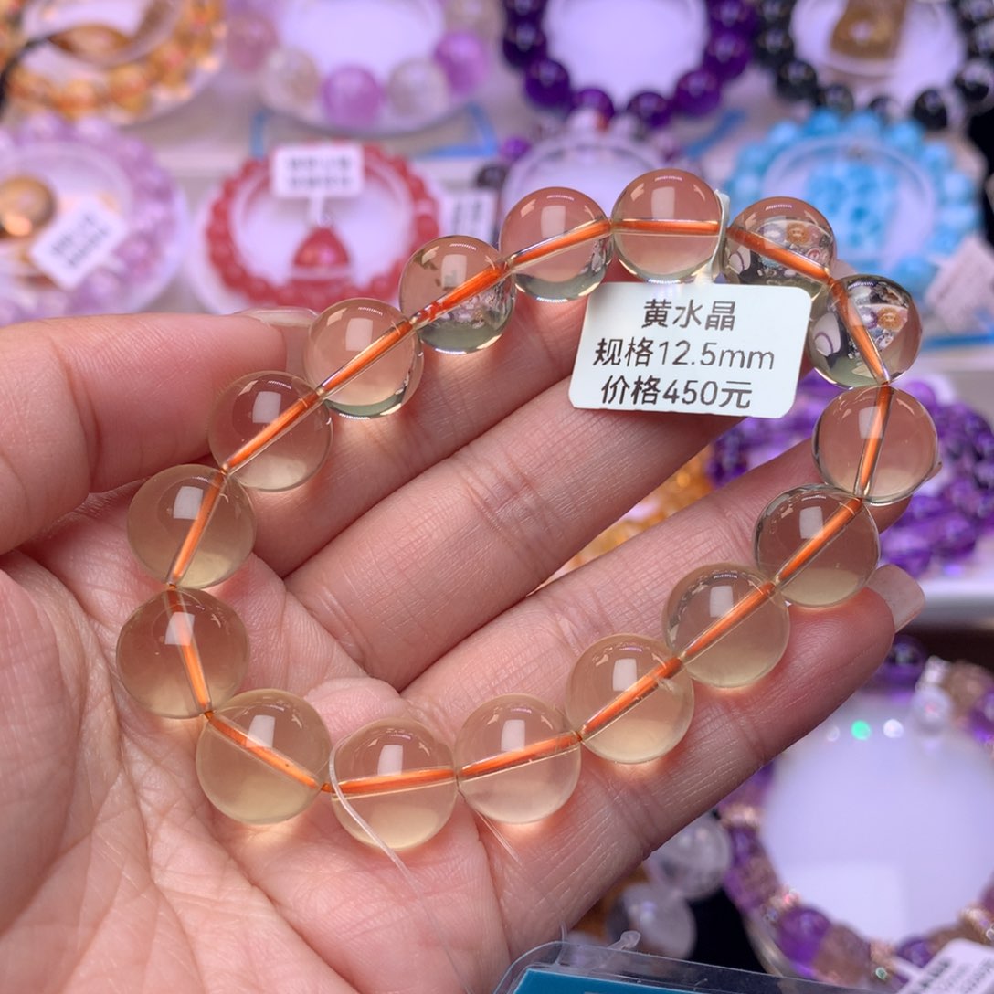 水晶手链未镶嵌手链