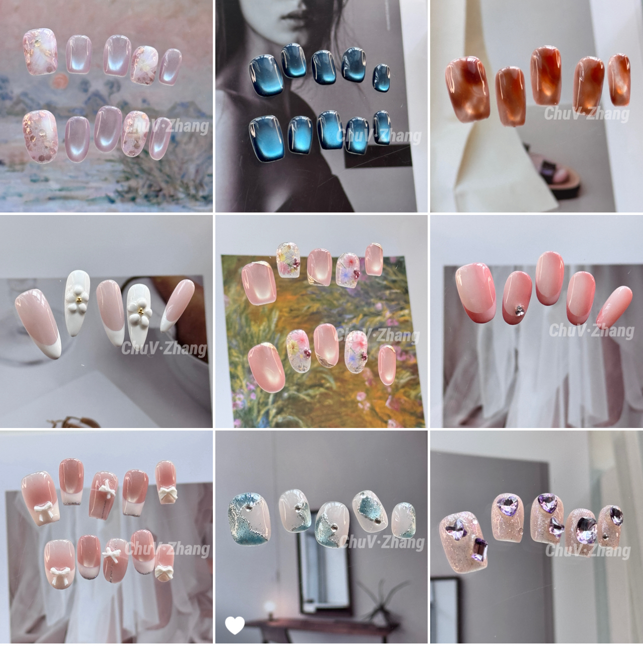 孤品过款链接纯手工穿戴甲002