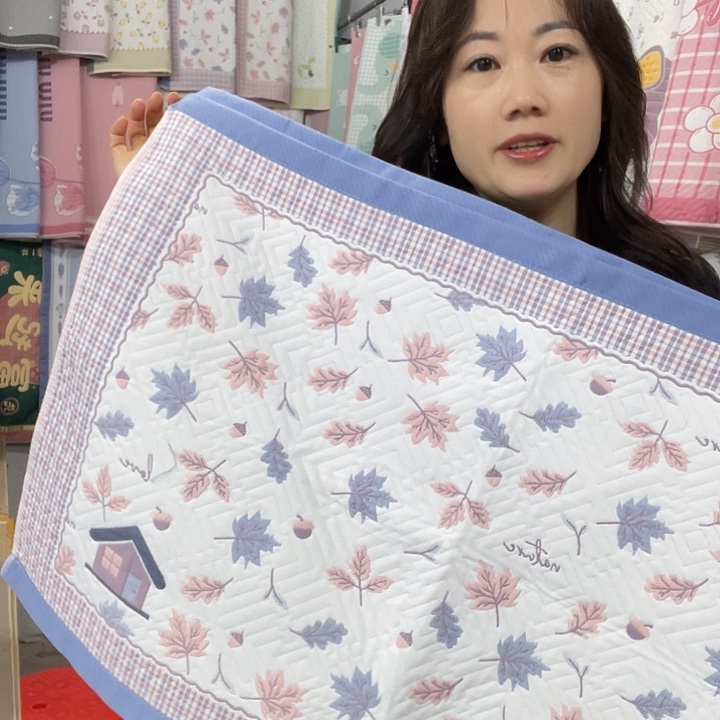 棉特价促销兰色枫叶