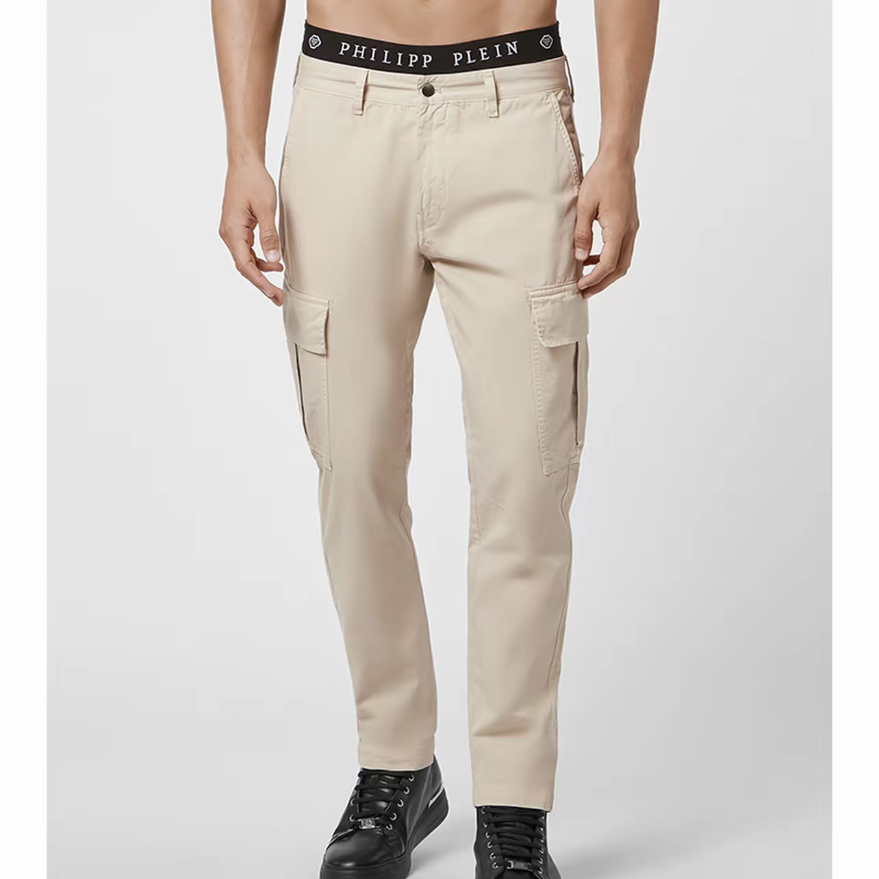 未使用 Philipp Plein 男士休闲长裤/P6550