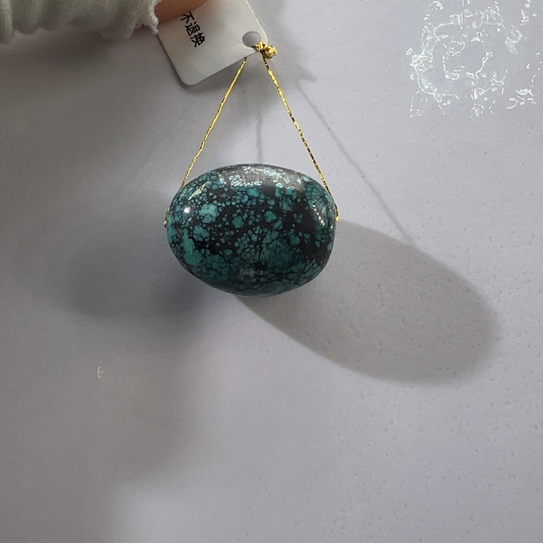 绿松石未镶嵌挂件