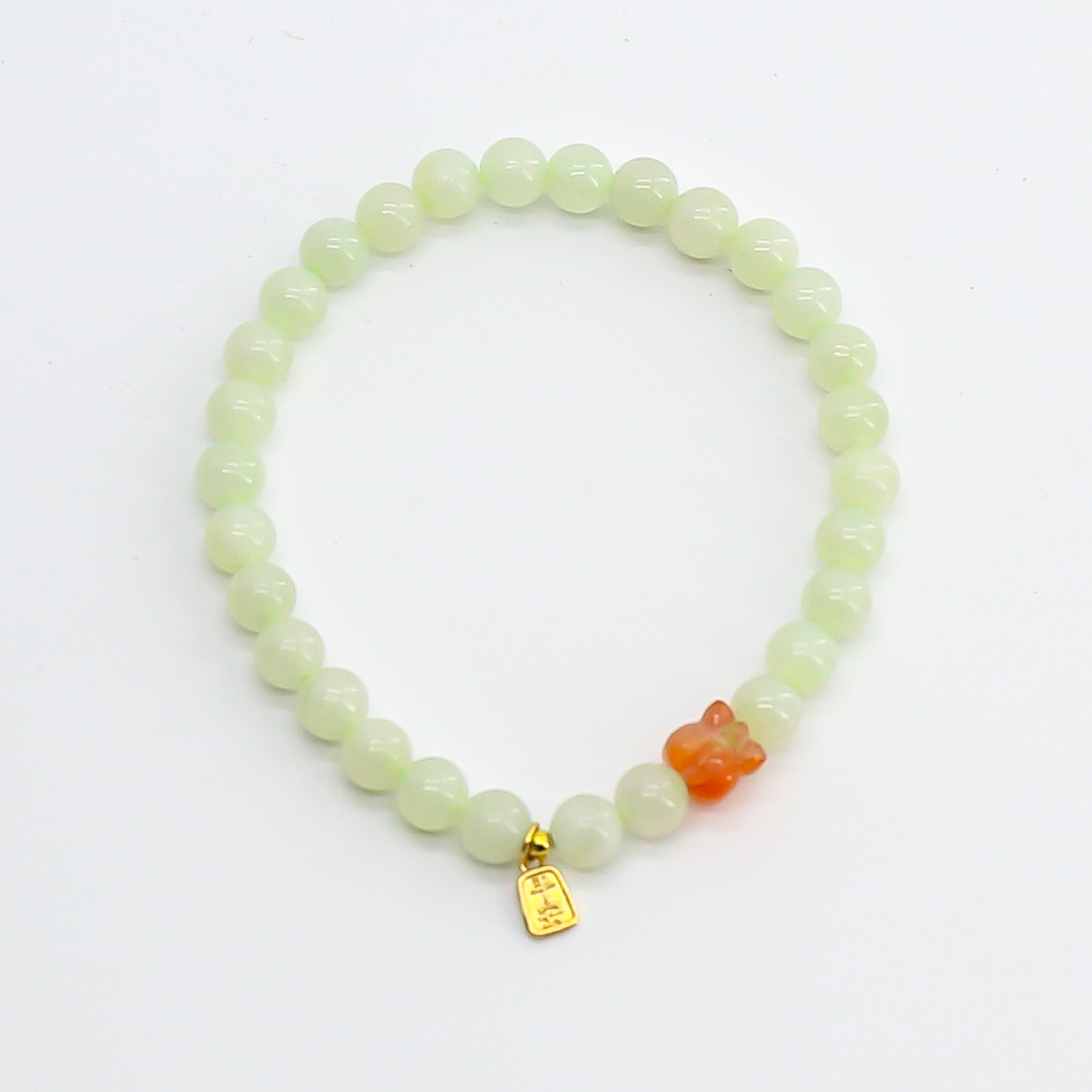 GZ3802精品和田玉手串-（无礼盒）