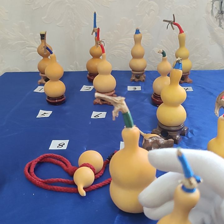 葫芦小***典精品文玩葫芦手把件