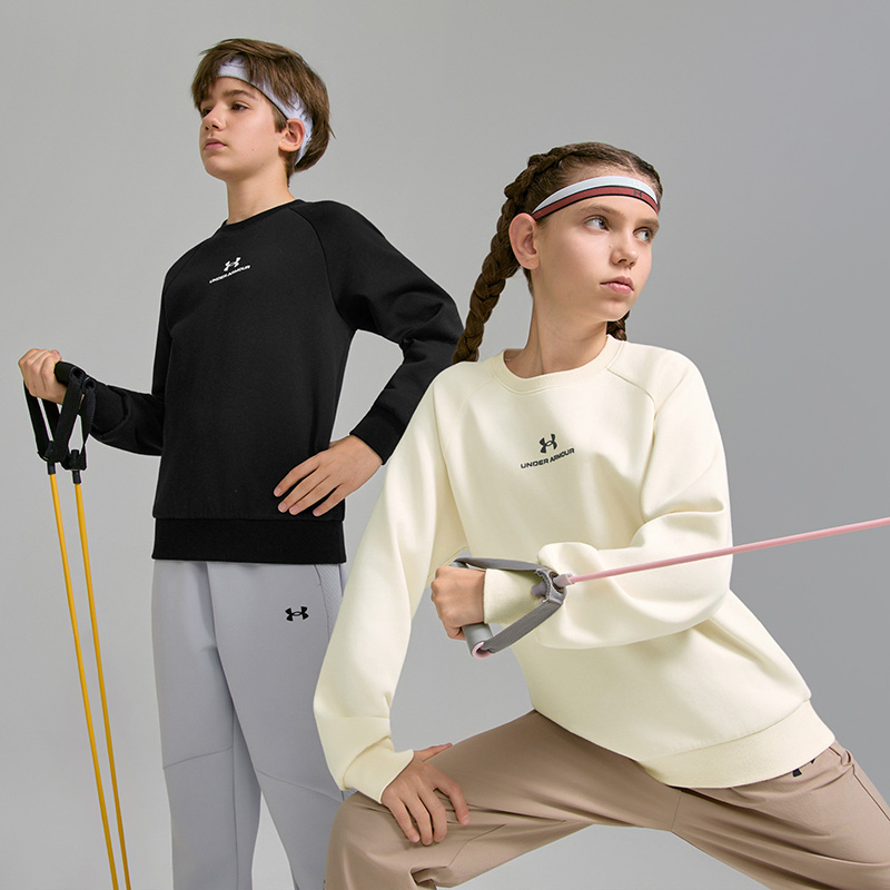 Under Armour/安德玛秋季男女通用卫衣户外情侣圆领时尚潮流长袖