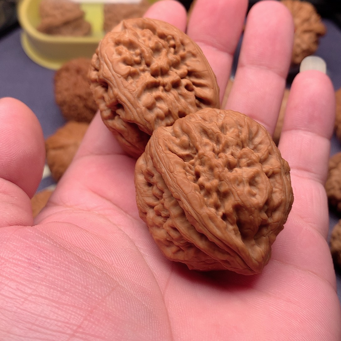 关***越把件文玩核桃核桃