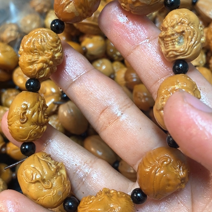 橄榄核手串/手链橄榄微瑕恶僧