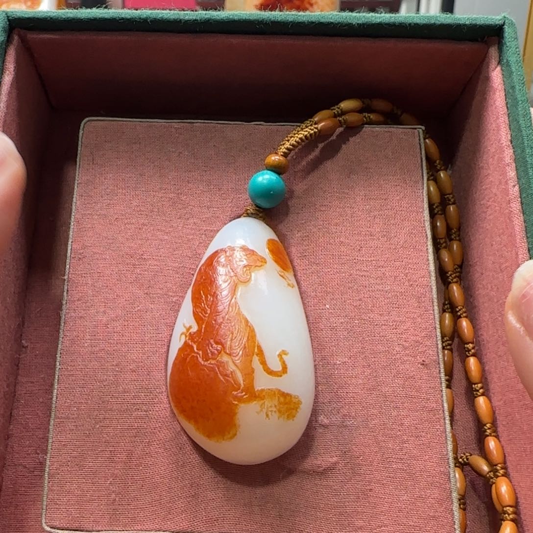 和田玉挂件未镶嵌