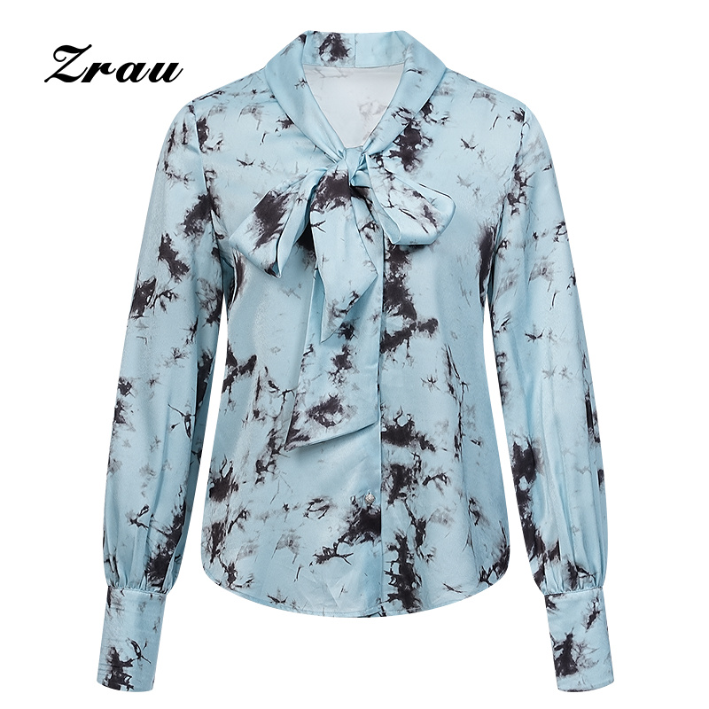 ZRAU国风时尚晕染设计衬衫上衣Z1244C0003