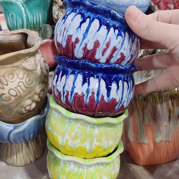 多肉花盆满10元包邮