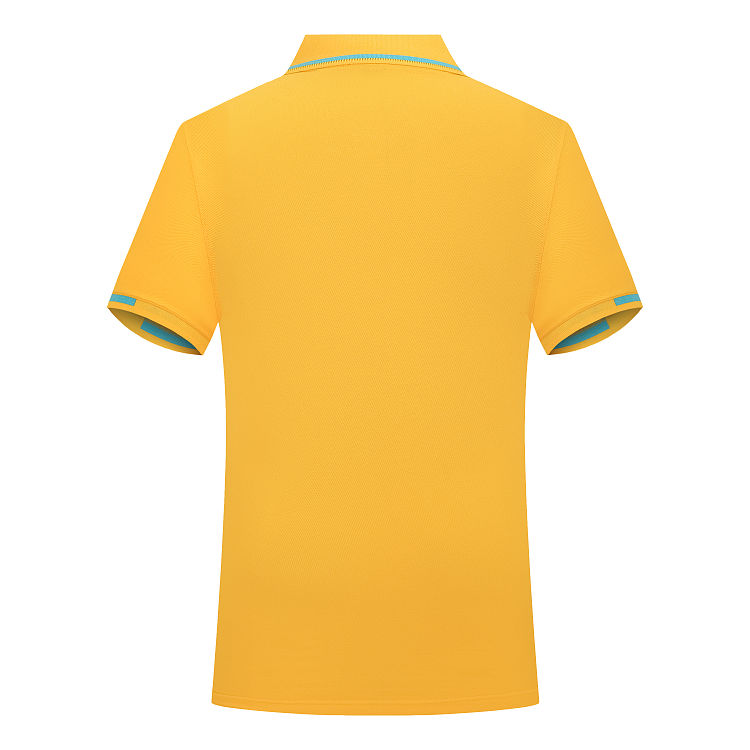 常规款男短袖Polo衫中国男polo衫纯色男士t恤工作服翻领上衣