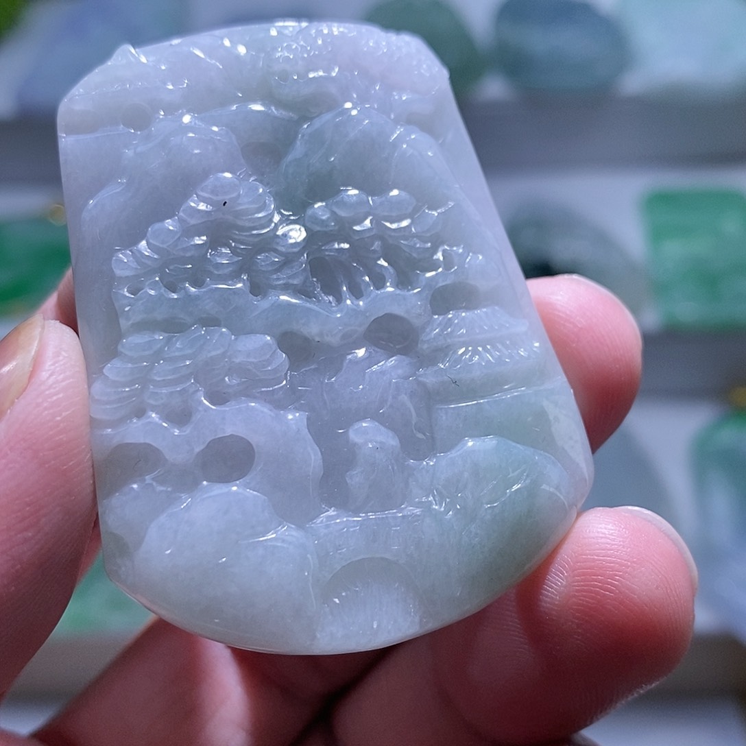 【闪购商品】翡翠颈饰未镶嵌11111111111