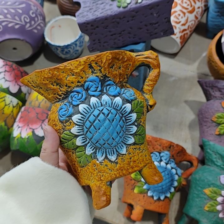 红陶吸水透气的白陶花盆凑满12发货