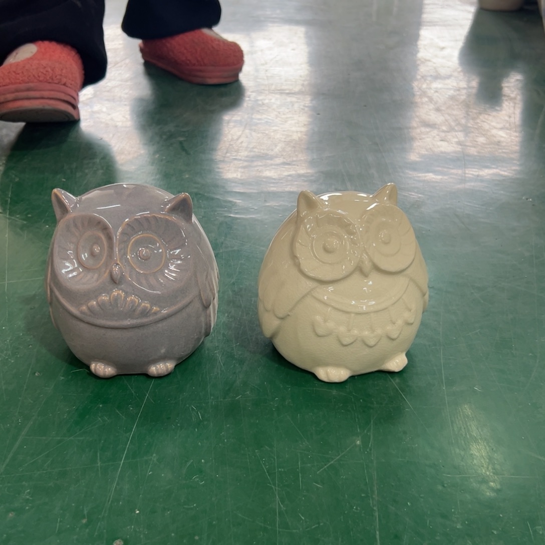 摆件79 号高中低温陶瓷瓶（部分微瑕）