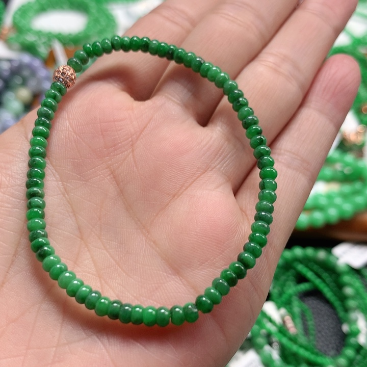 翡翠未镶嵌手链翡翠