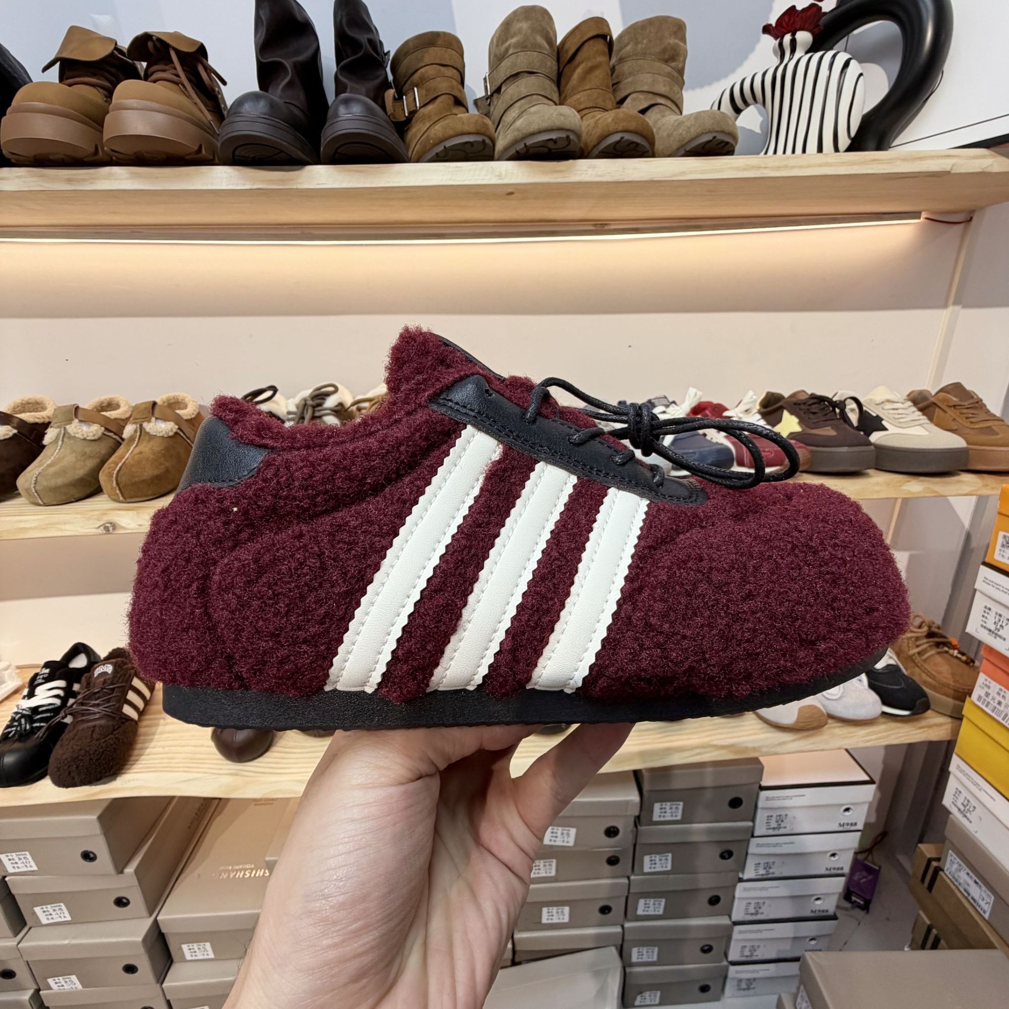 【爆款欧货】爆款毛毛卡皮巴拉女鞋内增高软底拉夏同款K223-2