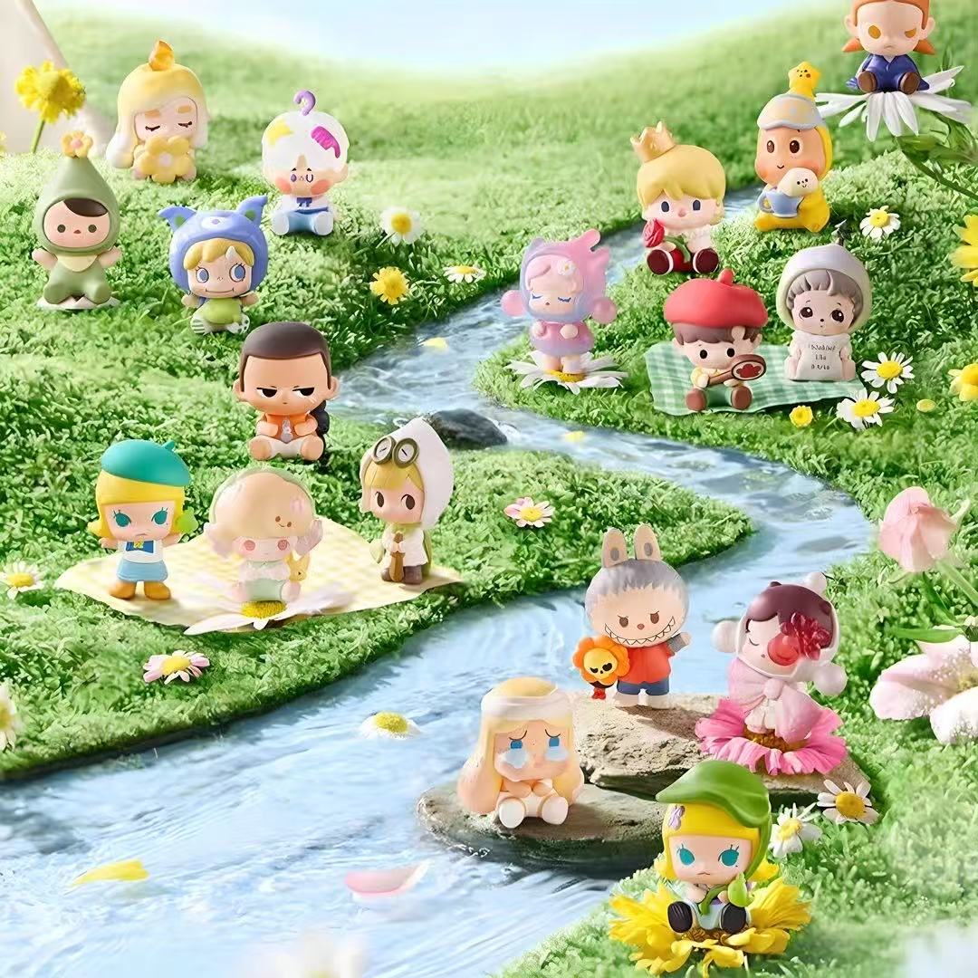 【代拆】跟我去郊游 萌粒潮玩可爱摆件