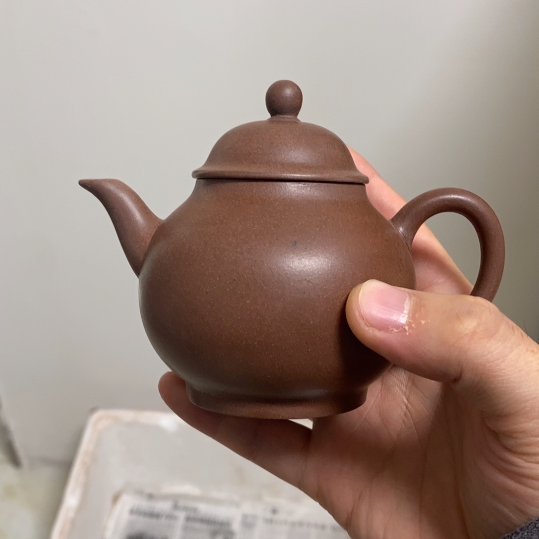 紫砂茶壶全手工秋水180毫升紫泥