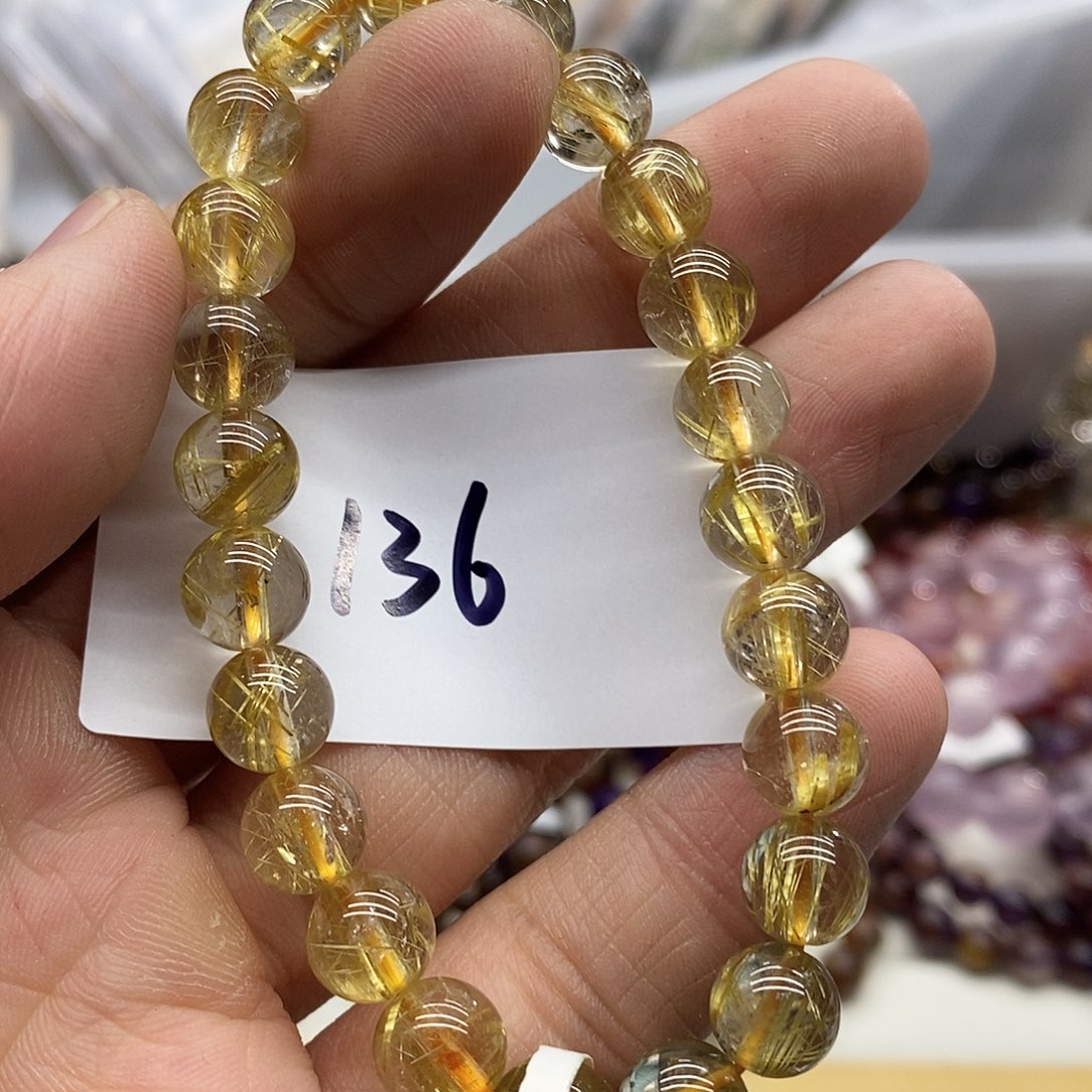 水晶手链未镶嵌天然