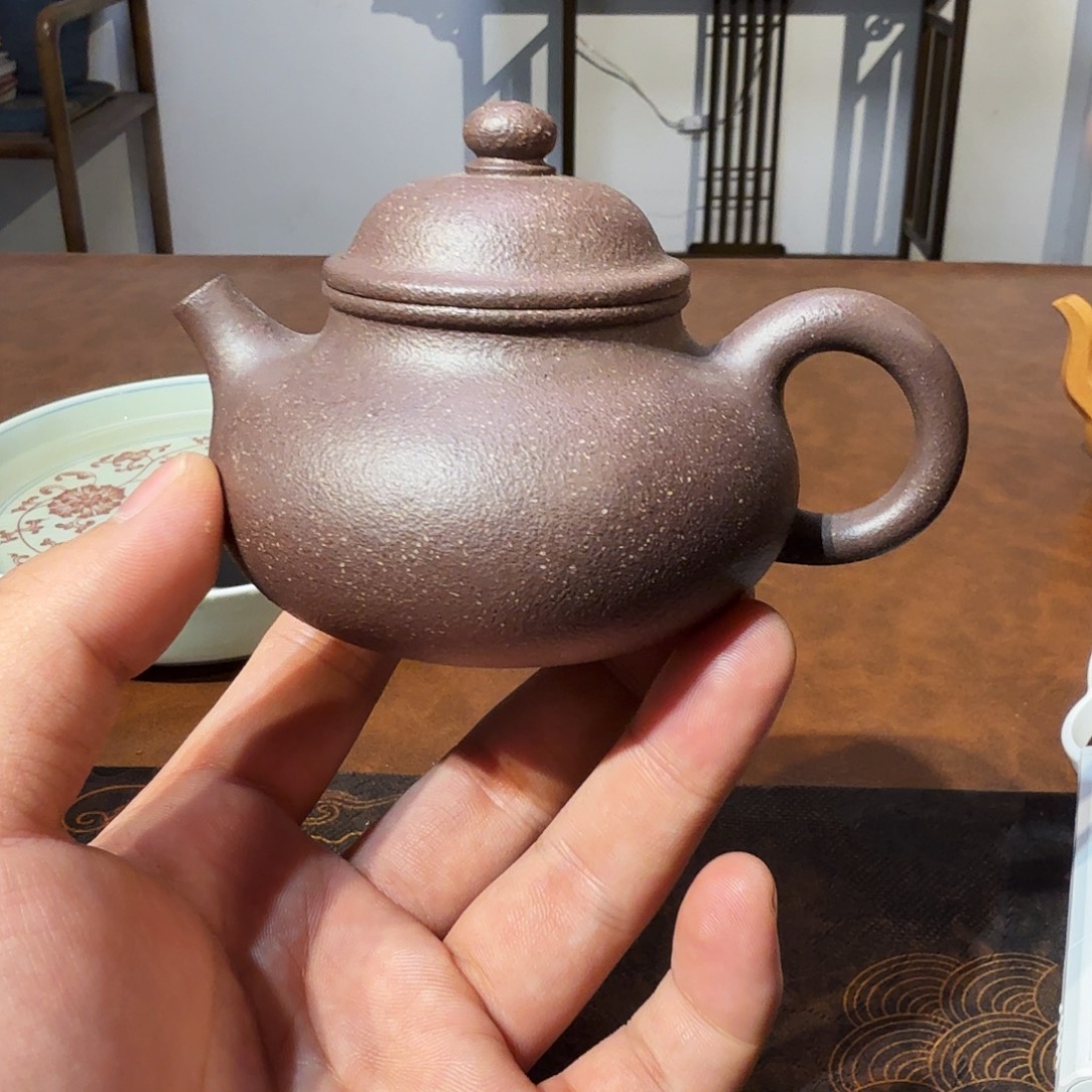真***画紫砂茶壶原矿紫砂壶