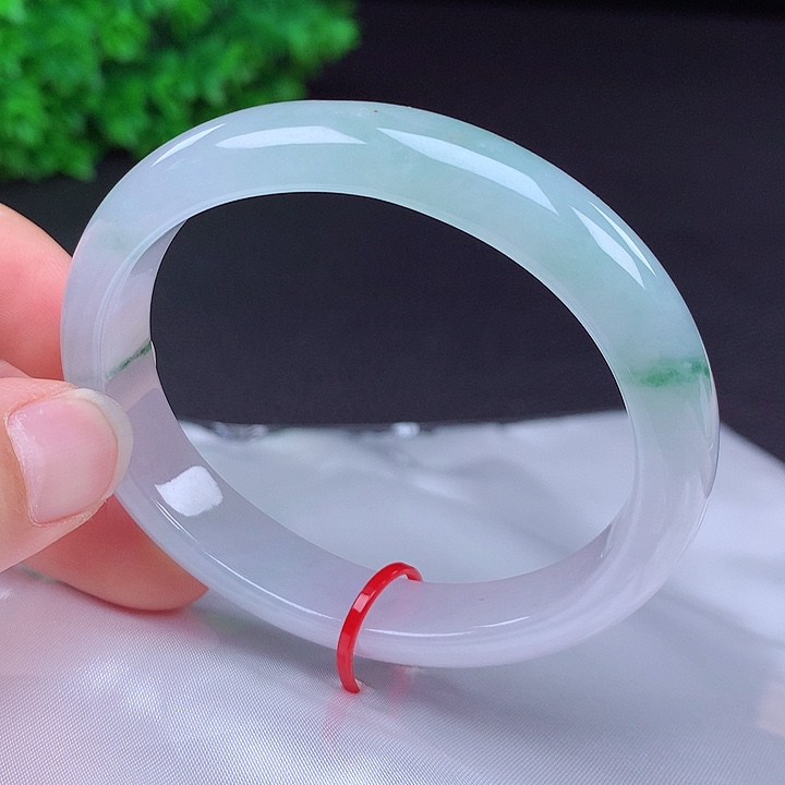 翡翠未镶嵌手镯55贵妃680018