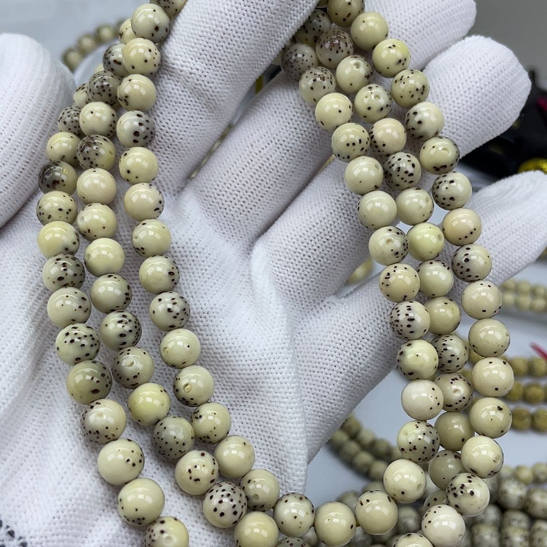 吊坠星月菩提小冰糖108