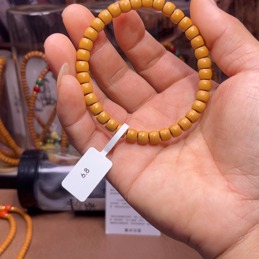 橄榄核手串/手链6.8单圈