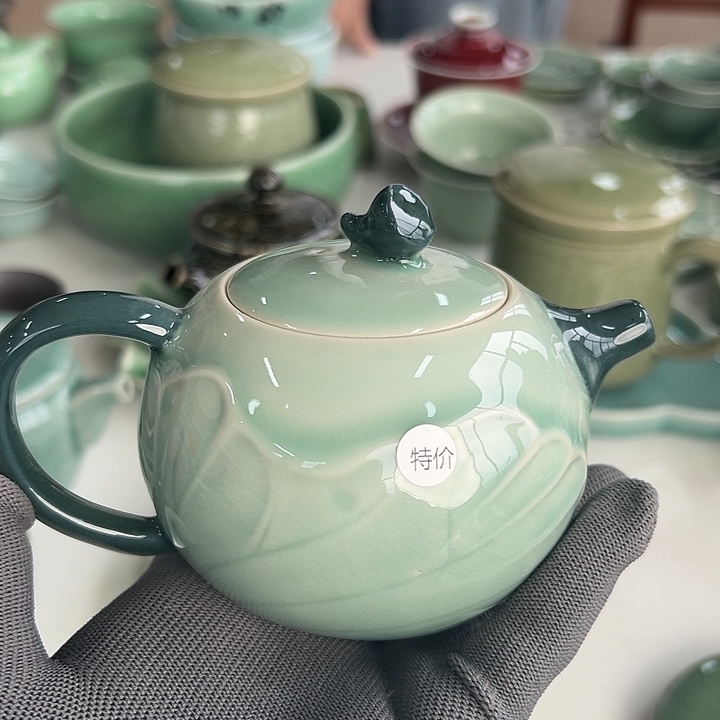 小米茶器龙泉青瓷