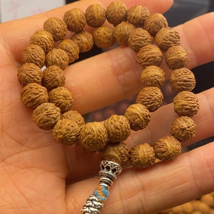 吊坠凤眼菩提国产凤眼酸枣核手串