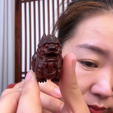 檀香紫檀（小叶紫檀）貔貅 直播间为准180