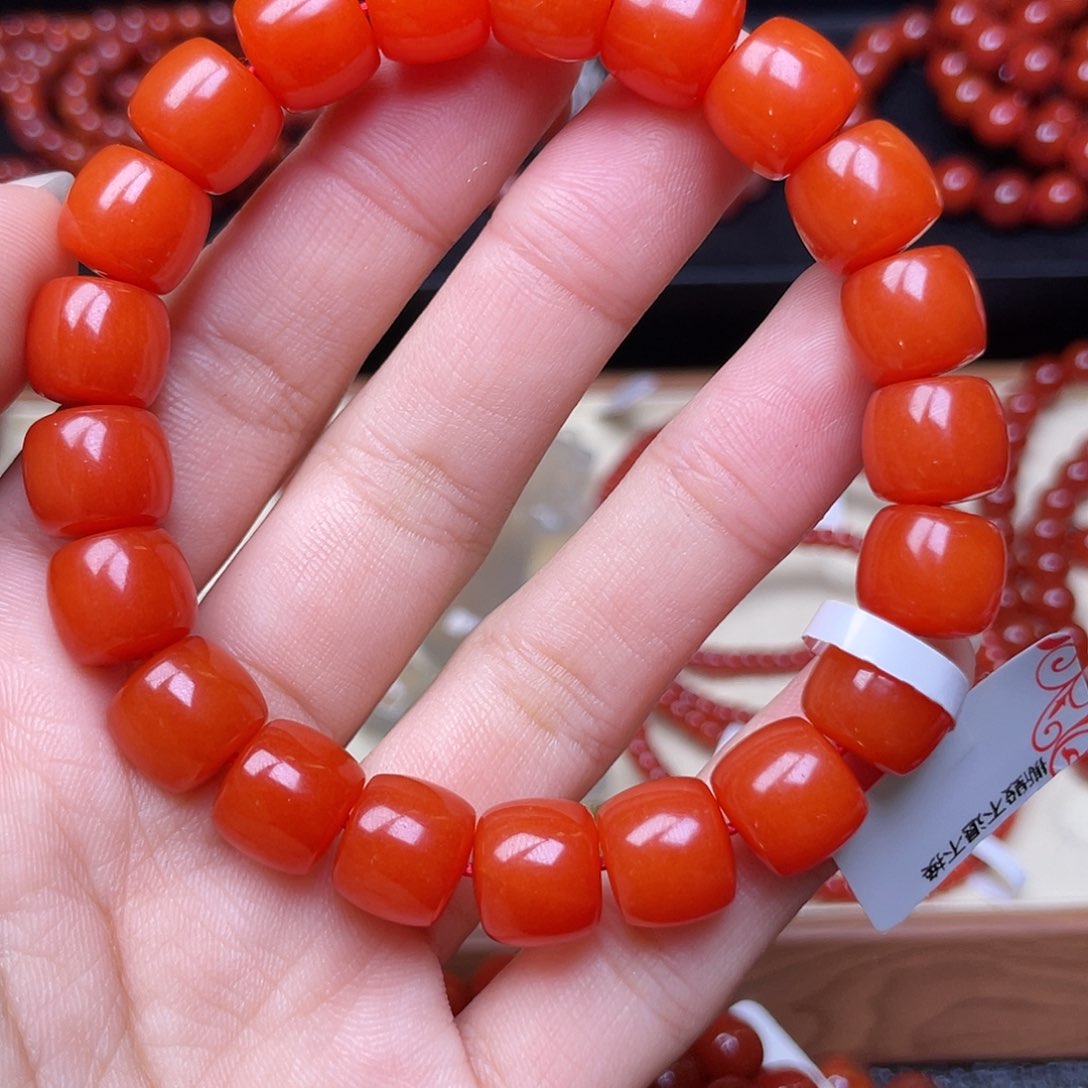 未镶嵌手链南红玛瑙