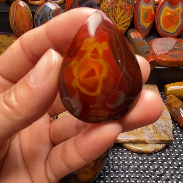 玛瑙/玉髓吊坠(不含链)未镶嵌