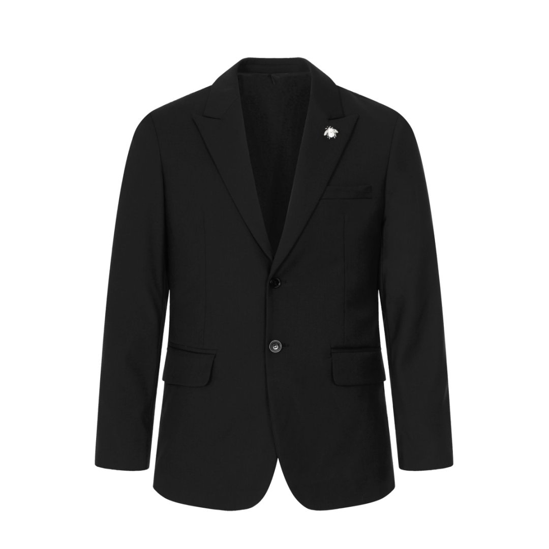 25SS小蜜蜂时尚休闲设计师男士潮流西装6076