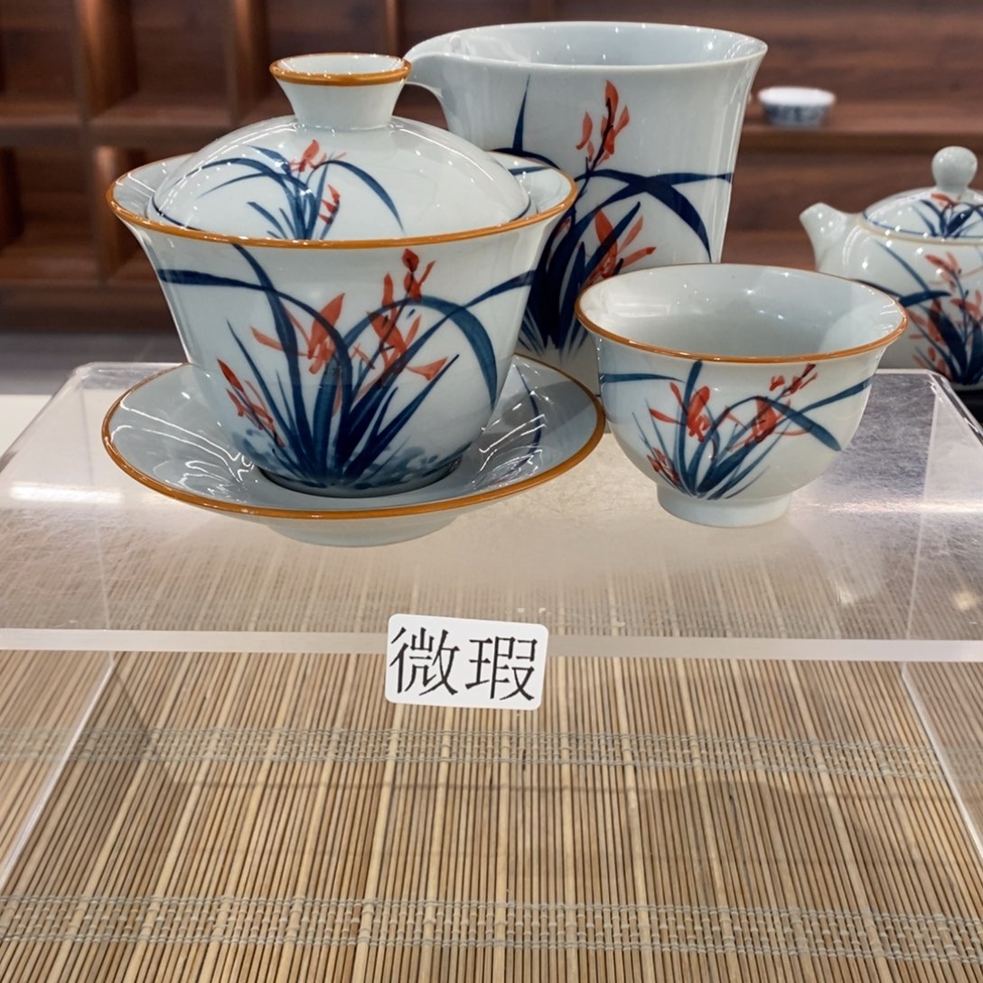 釉下彩手工绘制手工绘制