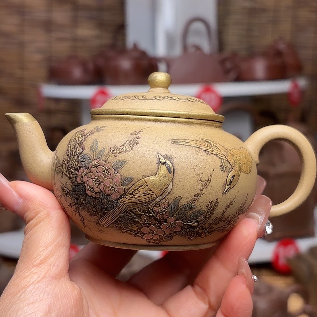 紫砂茶壶一**生紫砂老壶